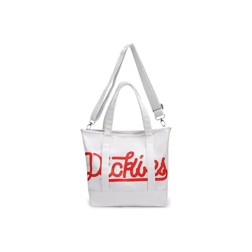 Dickies Canvas Shoulder Bag Regular Unisex White Red