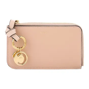 Chloe Chloé Bags Cow Leather Coin Purse Women's Pink