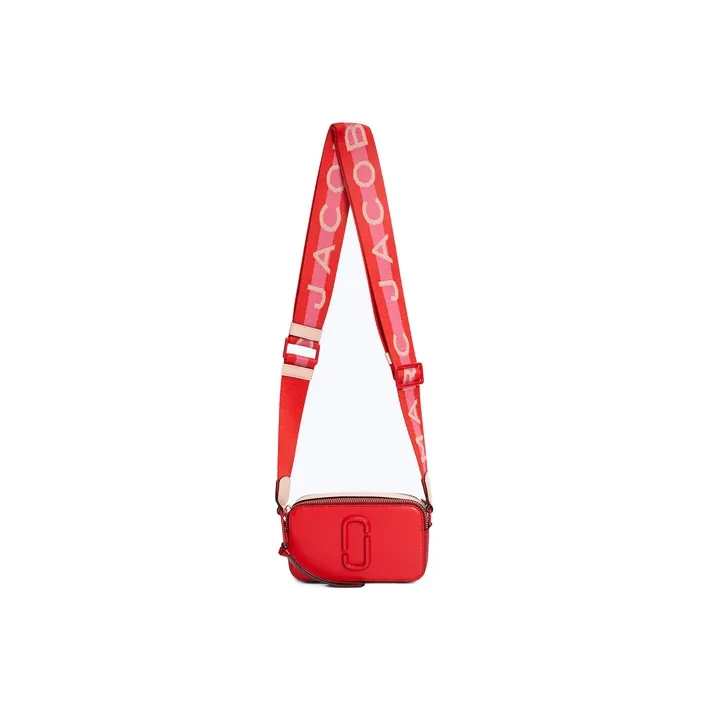 MARC JACOBS Snapshot Dtm Camera Bag Poppy Red/Multi-1