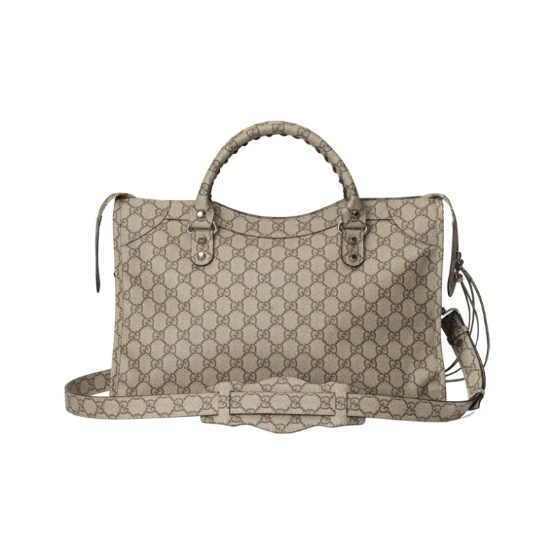 Balenciaga X GUCCI Motorcycle Bag Handbags-6