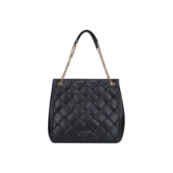 MICHAEL KORS Regina Leather Shoulder Bag Crossbody Bag Handbag Large Size Women's Black
