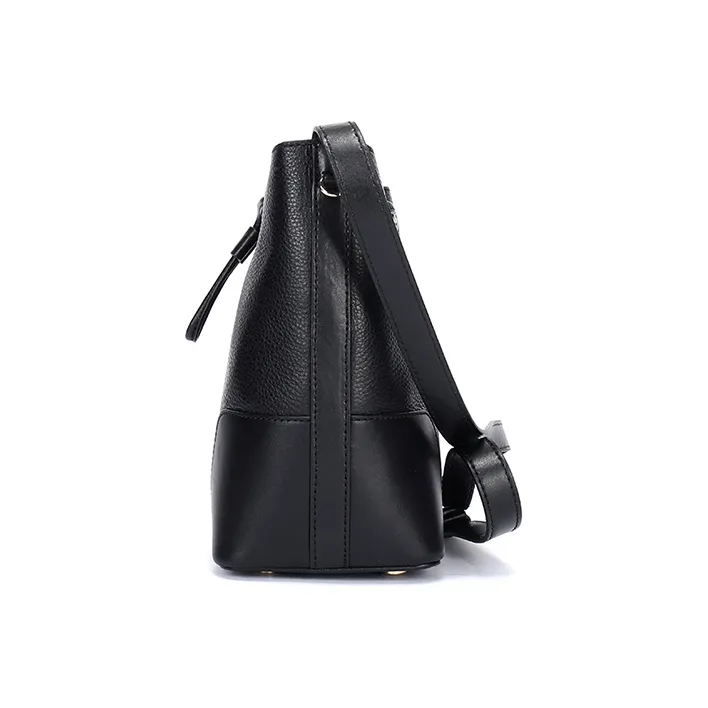 MICHAEL KORS MICHAEL KORS Luggage Collection Leather Bucket Bag Combo Bag Crossbody Bag Women's Black-2