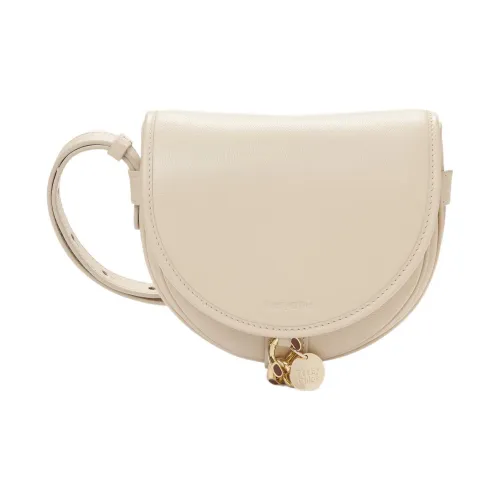See By Chloe Grain Cow Leather Saddle Bag, Shoulder Bag Women's