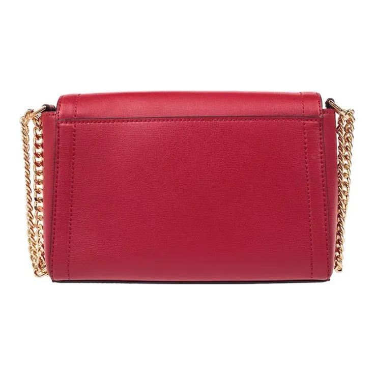 MICHAEL KORS Kinsley Leather Crossbody Bag Women's Red-1