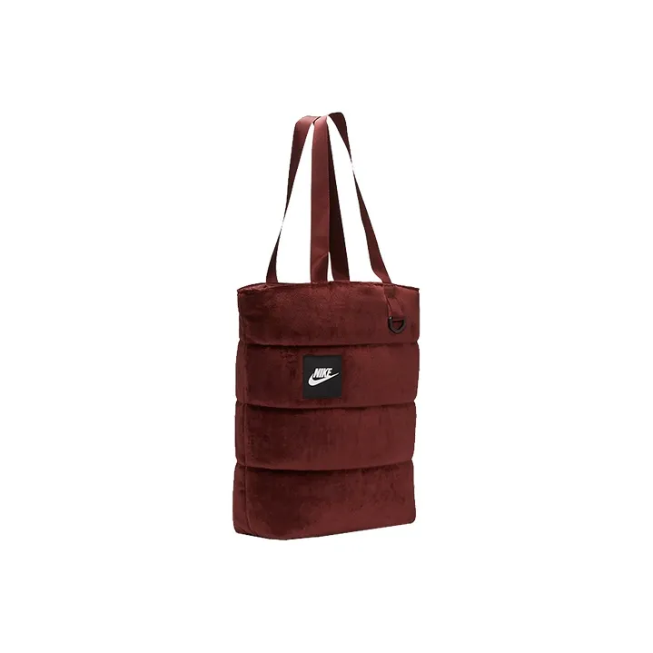 Nike Polyester Tote Bag Shopping Bag Shoulder Bags Unisex Maroon-1