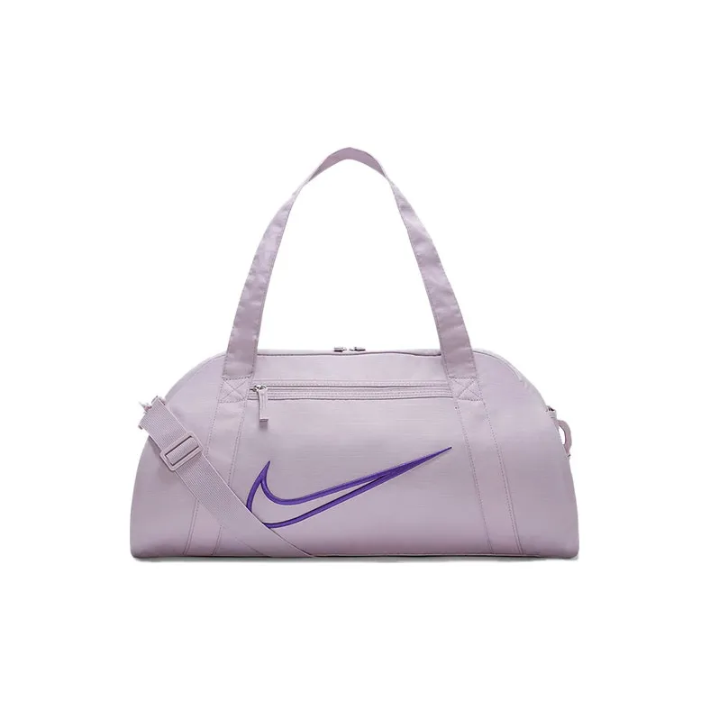 Nike Fabric Gym Bag, One Shoulder Handbag, Travel Bag Regular Unisex Ice Pale Purple/Wild Berry/Light Taro Purple-0