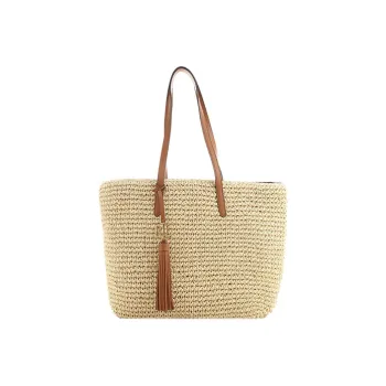 Polo Ralph Lauren Woven Logo Plaque Tote Bag