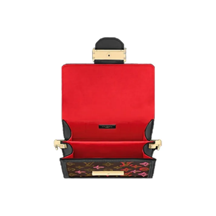 LOUIS VUITTON Limited Edition Mini Dauphine Monogram Brown-3