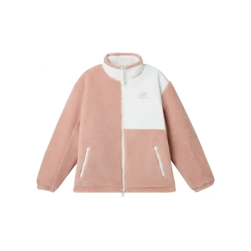 New Balance Velvet Jackets Unisex Pink