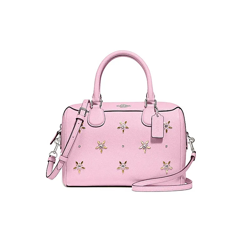 COACH Bennett Artificial Leather Handbag Mini Women's Pink-0