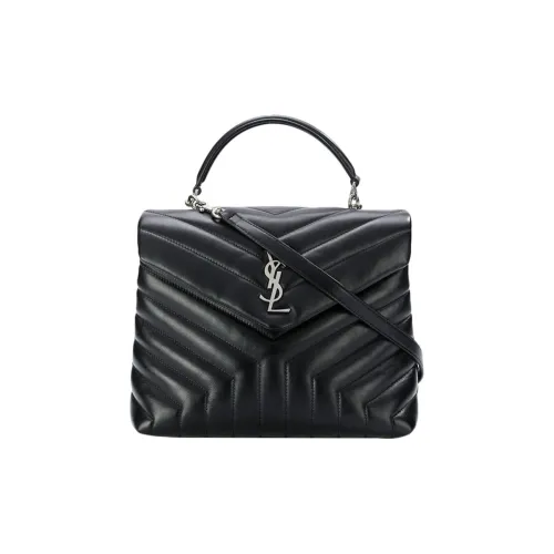 SAINT LAURENT Leather Handbags Shoulder Bag Crossbody Bag Regular Women's Black