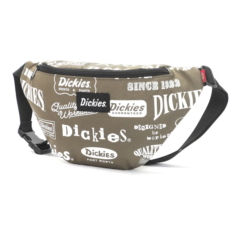 Dickies Polyester One Shoulder Crossbody Bag Sling Bag Fanny Pack Regular Unisex Army Green-1