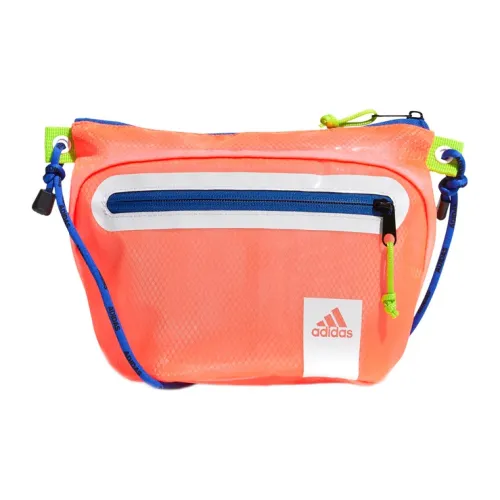 Adidas Nylon Fabric Shoulder Bag Crossbody Bag Regular Unisex Orange
