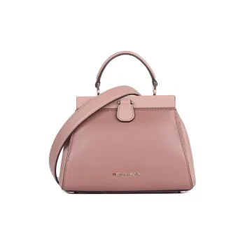 MICHAEL KORS Gramercy Leather Handbags Crossbody Bags Women's Gray Pink