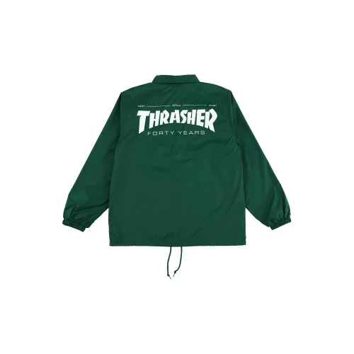 Thrasher Jackets Unisex Evergreen Green