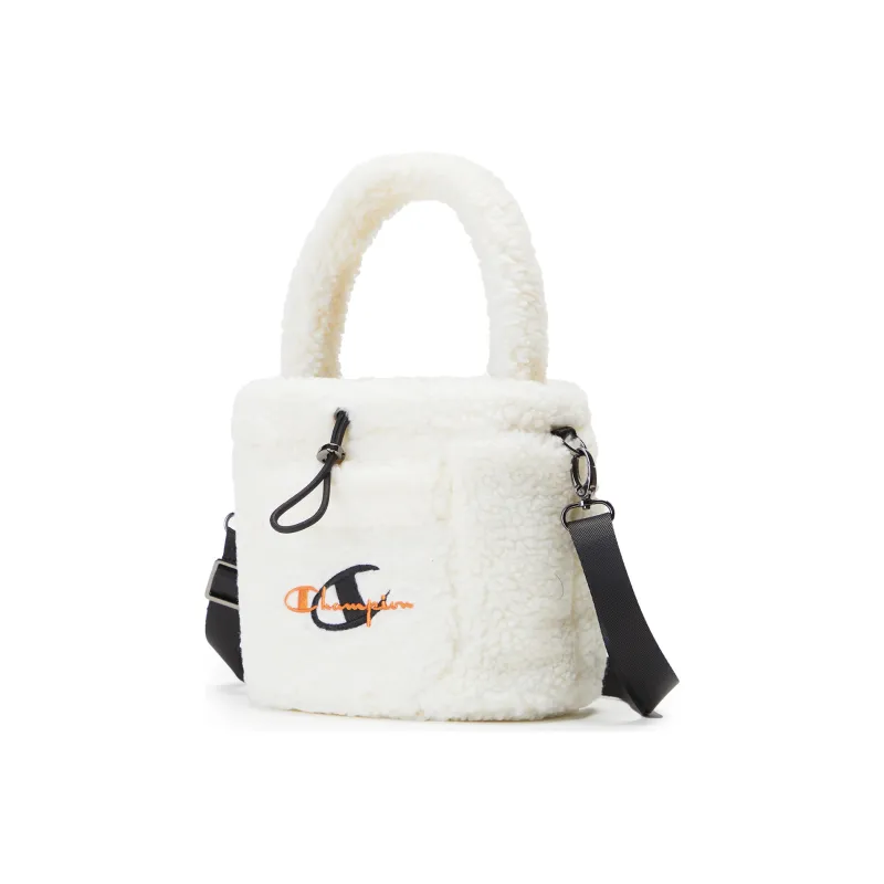 Champion Faux Sherpa Handbag Shoulder Bag Small Size Unisex Multicolor-3