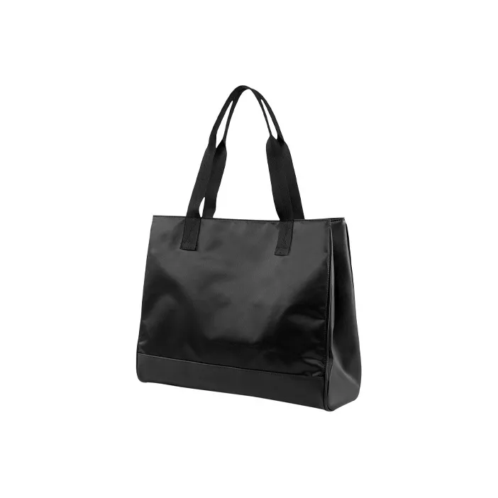 PUMA Fabric Artificial Leather Tote Bag Shopping Bag Gym Bag Handbag Regular Women's Black-1