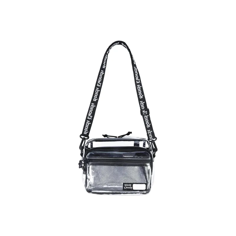Rough Enough Crossbody Bags Transparent-1