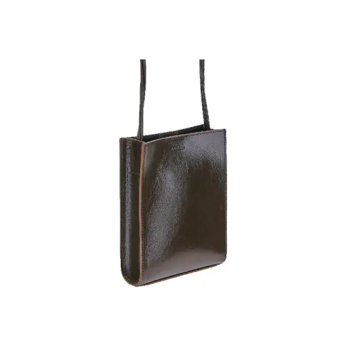 JIL SANDER Leather Tangle Bag Crossbody Shoulder Bag Regular Women's Brown