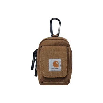 Carhartt WIP Canvas Keychain With Canvas Bag And Hanging Pouch Mini Men's Brown
