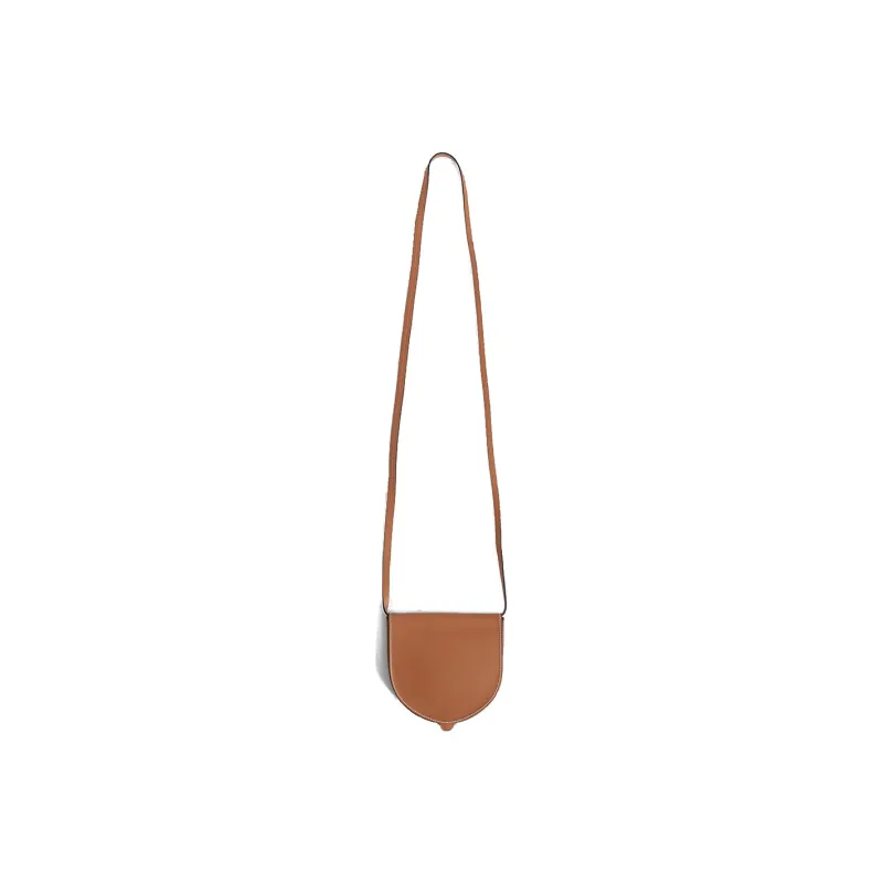 LOEWE Calfskin Horseshoe Bag, Shoulder Bag, Crossbody Bag Small Size Women's Brown/Caramel-1