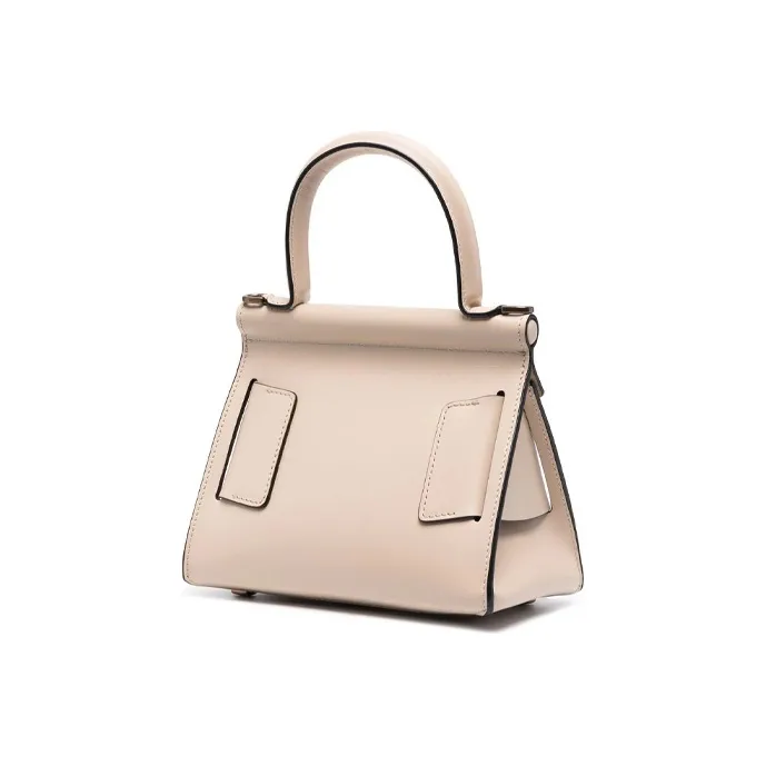 BOYY Karl Cow Leather Handbag Women's Beige-1