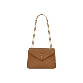SAINT LAURENT LOULOU Quilted Leather Crossbody Bag, Shoulder Bag Women's