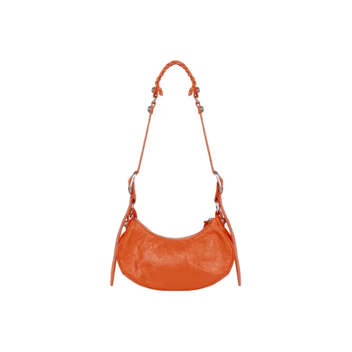 Balenciaga Year Of The Tiger Le Cagole Shoulder Bag Xs Orange-2
