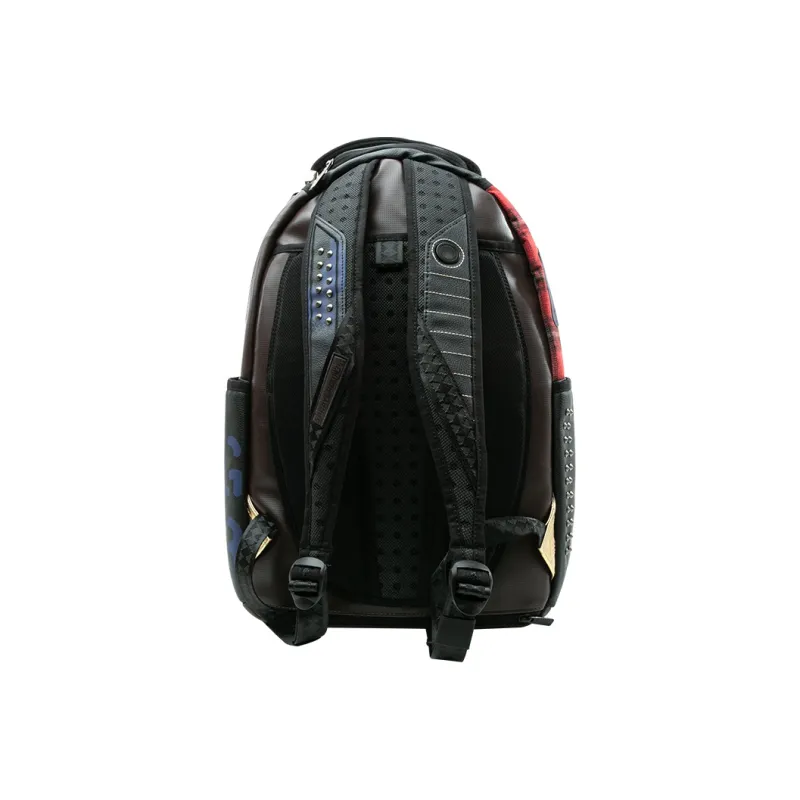 SPRAYGROUND Artificial Leather Backpack Large Size Unisex Multicolor-1