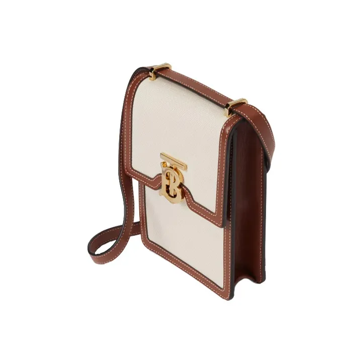 Burberry Robin Mini Bag White/Tan-2