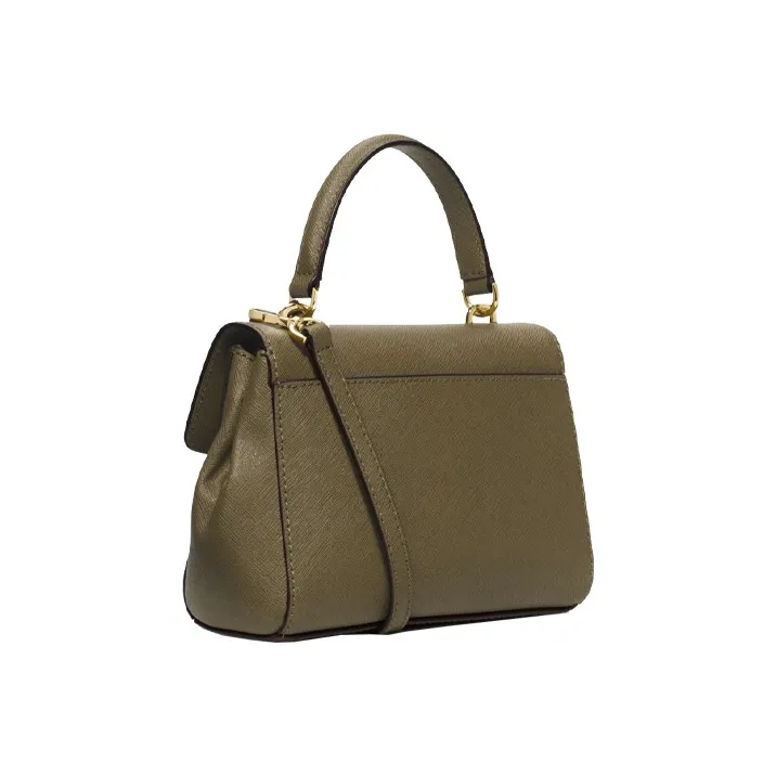 MICHAEL KORS MK Ava Leather Handbags Shoulder Bag Crossbody Bag Extra Small Women's Olive Green-2