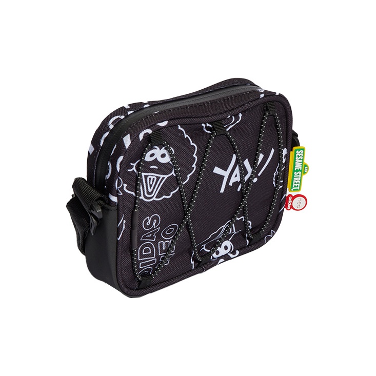 Sesame Street X Adidas Crossbody Bags Black POIZON