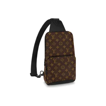 LOUIS VUITTON Avenue Sling Bag Monogram Macassar Brown