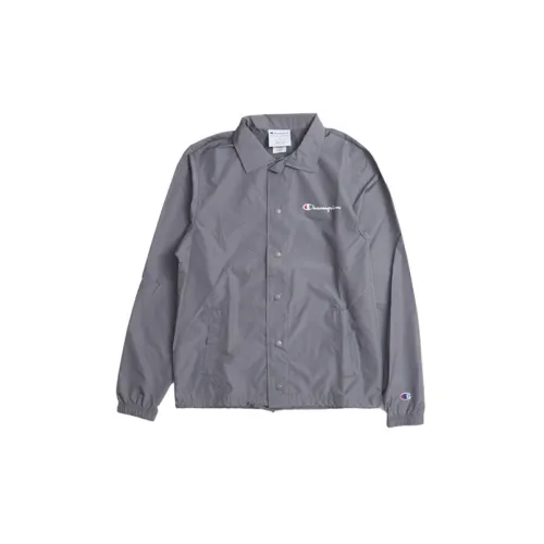 Champion Jackets Unisex Gray