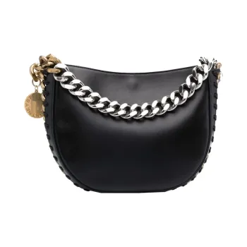 Stella McCartney Polyurethane Shoulder Bag Women's Black