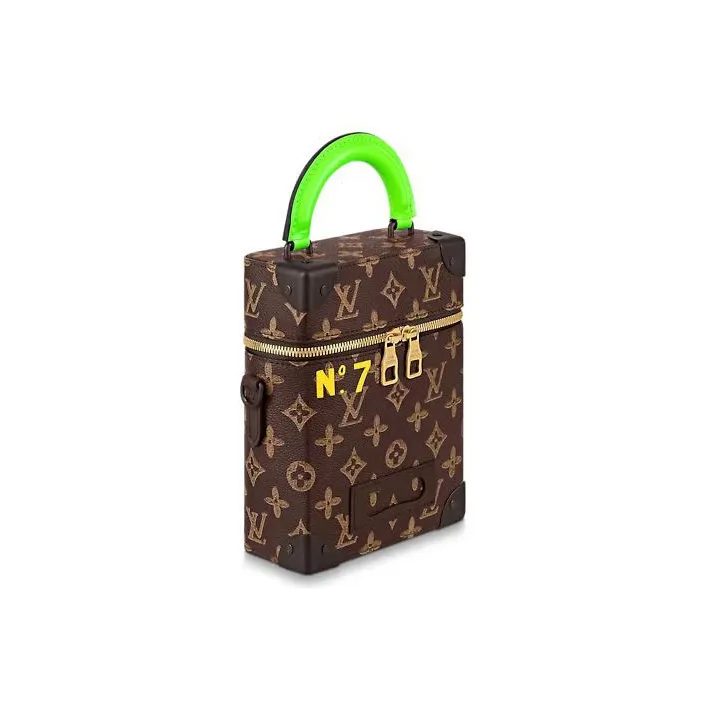 LOUIS VUITTON Vertical Box Trunk Monogram Brown-2