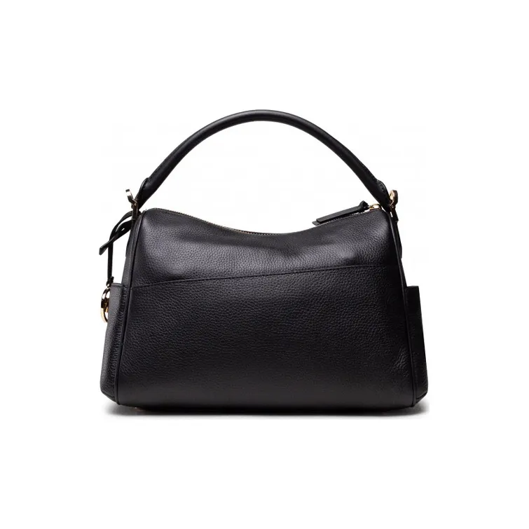 MICHAEL KORS Lorimer Leather Crossbody Bags Handbags Women's Black-3