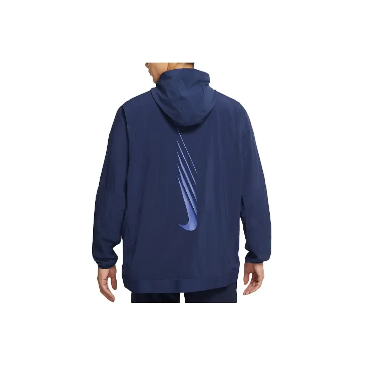 Nike Jackets Men Dark Navy Blue-1