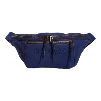 Adidas Originals IVY PARK Collaboration Cotton Shoulder Bag, Crossbody Bag, Fanny Pack Regular Unisex Dark Blue