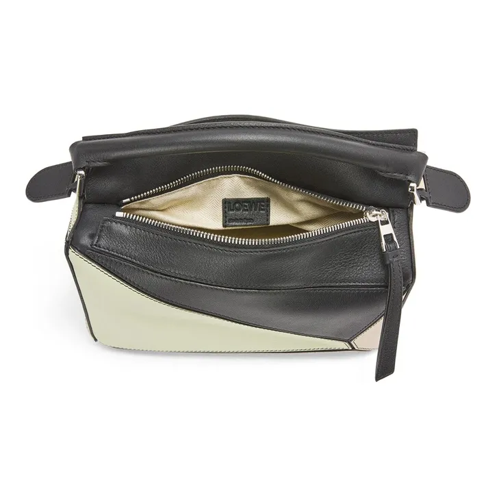 LOEWE Puzzle Cow Leather Handbag Shoulder Bag Crossbody Bag Regular Women's Multicolor-3