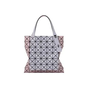 ISSEY MIYAKE Prism Polyvinyl Chloride Totes Handbags Women's Pink & Purple