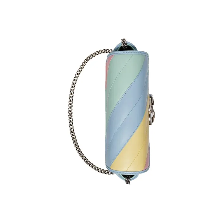 GUCCI Marmont Leather Crossbody Bag, Shoulder Bag Women's Multicolor-4