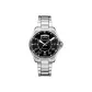 Black Dial with Silver Strap