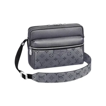 LOUIS VUITTON Outdoor Messenger Gunmetal Gray