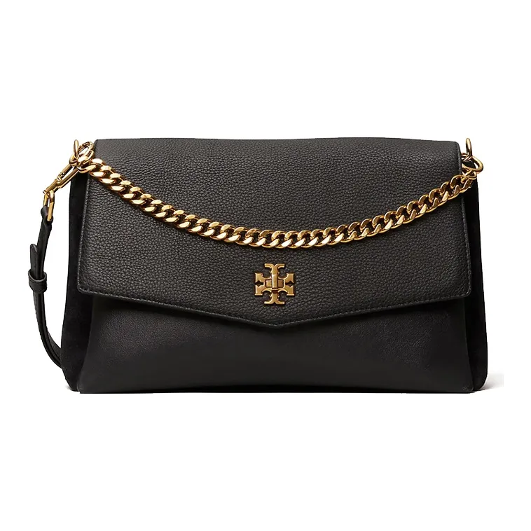 TORY BURCH Kira Cow Leather Portable Crossbody Bag Shoulder Bag Women's Black-0