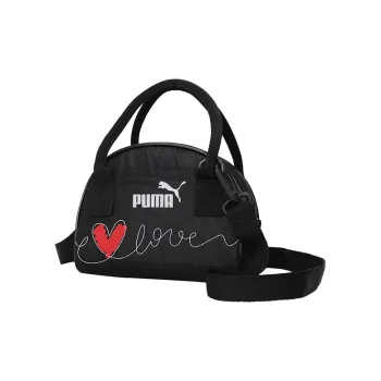 PUMA Polyester Pillow Bag Portable Handbag Regular Unisex Black