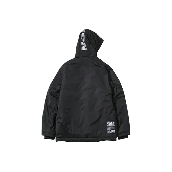 Vision Street Wear Puffer Jacket Unisex Black-1