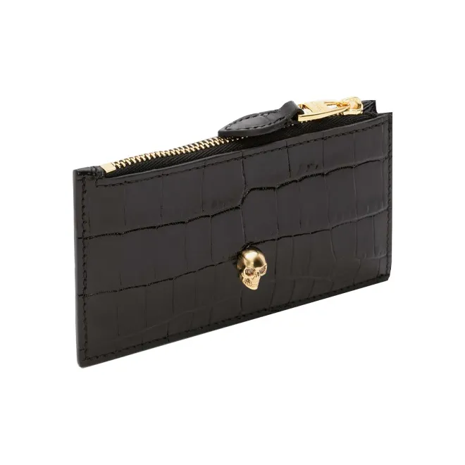 Alexander McQueen Zip Pouch 'Black'-2