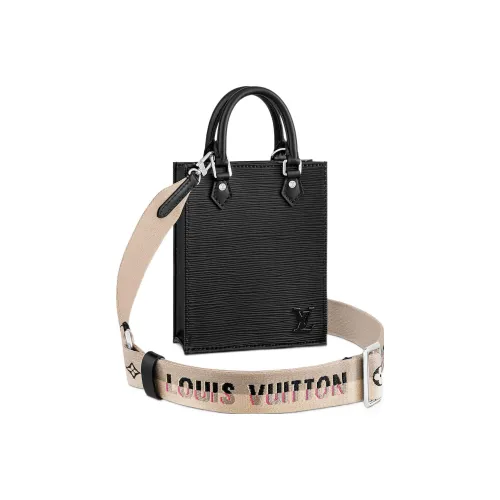 LOUIS VUITTON Petit Sac Plat Handbags