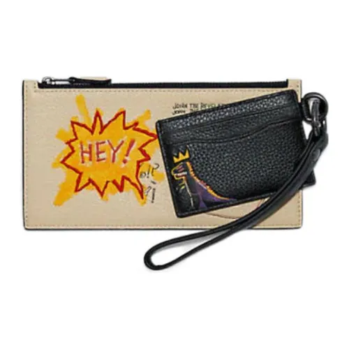 Jean-michel Basquiat X COACH Pouch Clutches